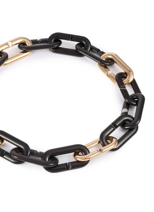 Detail View - Click To Enlarge - VHERNIER - Mon Jeu 18K Rose Gold Ebony Chain