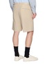 Back View - Click To Enlarge - PRADA - Tailored Cotton Shorts