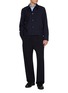 Figure View - Click To Enlarge - PRADA - Button Up Wool Shirt Jacket