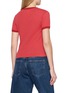 Back View - Click To Enlarge - CHLOÉ - Horse Capsule Cotton Ringer T-shirt