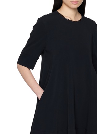  - CHLOÉ - Scalloped Trim Skater Dress