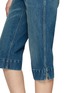  - CHLOÉ - Slit Hem Capri Cotton Denim Pants