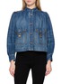 CHLOÉ Puff Sleeve Denim Jacket