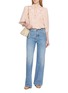 Figure View - Click To Enlarge - CHLOÉ - Lace Panel Balloon Sleeve Blouse