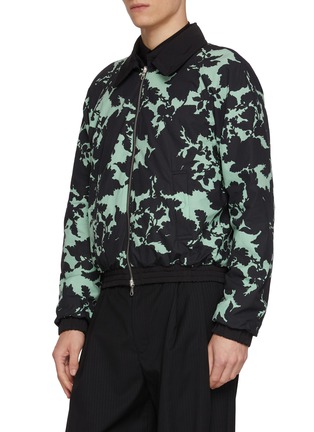 Detail View - Click To Enlarge - DRIES VAN NOTEN - Reversible Water Repellent Zip Up Jacket