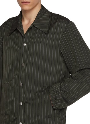  - DRIES VAN NOTEN - Fluid Striped Vorries Shirt