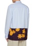 Back View - Click To Enlarge - DRIES VAN NOTEN - Long Sleeve Flower Polka Dot Cotton Poplin Shirt
