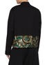 Back View - Click To Enlarge - DRIES VAN NOTEN - Embroidered Panel Cruz Cotton Wool Shirt