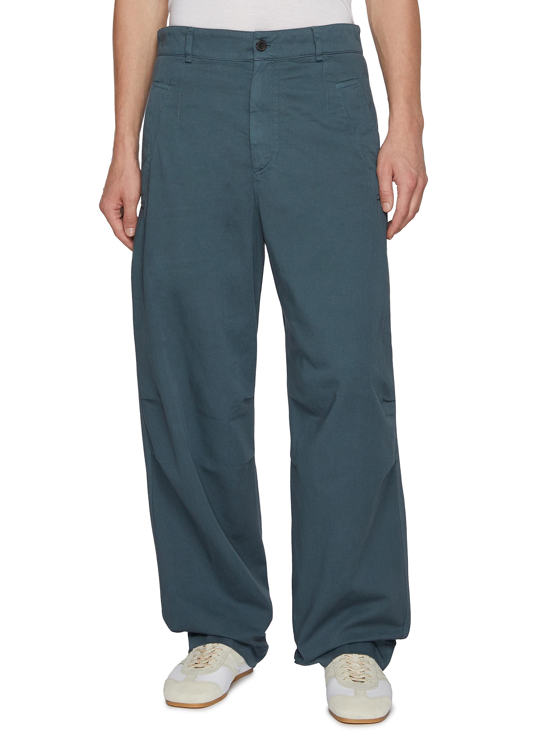 パンツ Dries Van Noten Cotton Long Chino Pants DRIES VAN NOTEN | Straight Leg Pencks Cotton Twill Pants | Men