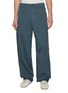DRIES VAN NOTEN Straight Leg Pencks Cotton Twill Pants