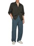 Figure View - Click To Enlarge - DRIES VAN NOTEN - Straight Leg Pencks Cotton Twill Pants