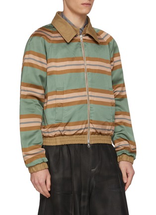 Detail View - Click To Enlarge - DRIES VAN NOTEN - Reversible Cotton Zip Up Jacket