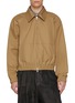 DRIES VAN NOTEN Reversible Cotton Zip Up Jacket