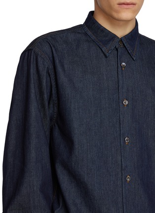  - DRIES VAN NOTEN - Croom Dark Wash Denim Shirt