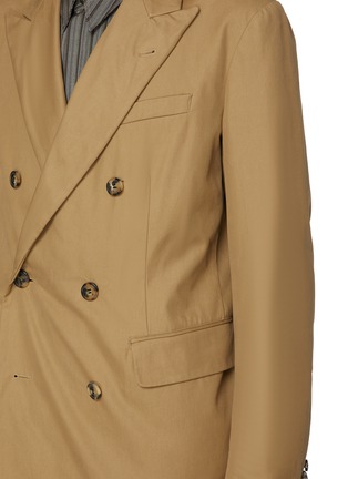  - DRIES VAN NOTEN - Balto Double Breasted Cotton Blazer