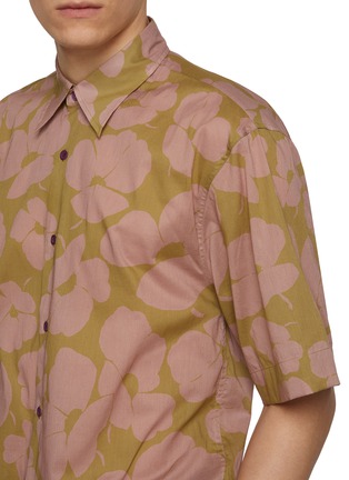  - DRIES VAN NOTEN - Cassidye Poppy Floral Printed Cotton Voile Shirt