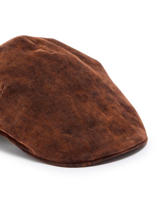 Detail View - Click To Enlarge - BORSALINO - Pargi Cotton Blend Flat Cap