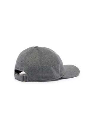 Figure View - Click To Enlarge - BORSALINO - Hiker Solid Wool Baseball Cap