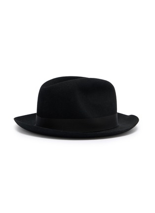 Figure View - Click To Enlarge - BORSALINO - Damiano Rabbit Fur Felt Hat