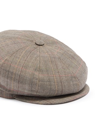 Detail View - Click To Enlarge - BORSALINO - Cesare Wool Flat Cap