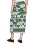 Back View - Click To Enlarge - DRIES VAN NOTEN - Hunam Ruched Cotton Midi Skirt