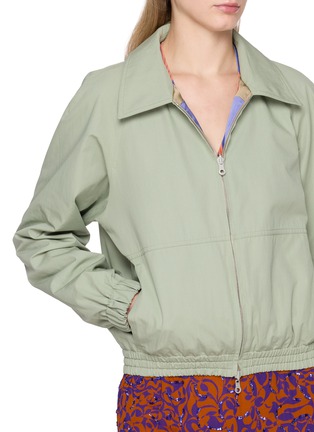  - DRIES VAN NOTEN - Vinna Reversible Cropped Stripe Jacket