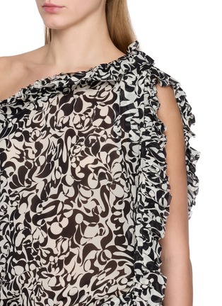  - DRIES VAN NOTEN - Dina Dotted Squiggle Print Dress