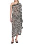 DRIES VAN NOTEN Dina Dotted Squiggle Print Dress