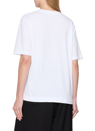 Back View - Click To Enlarge - DRIES VAN NOTEN - Heydu Relaxed Cotton T-Shirt