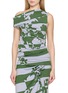 Main View - Click To Enlarge - DRIES VAN NOTEN - Hunray One Shoulder Cotton Top