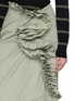  - DRIES VAN NOTEN - Sina Ruffled Cotton Midi Skirt