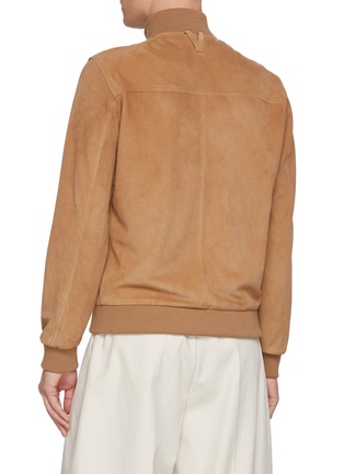 Back View - Click To Enlarge - VALSTAR - Valstarino Flap Pocket Lined Suded Jacket