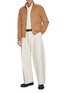 Figure View - Click To Enlarge - VALSTAR - Valstarino Flap Pocket Lined Suded Jacket