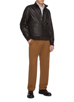 Figure View - Click To Enlarge - VALSTAR - Valstarino Leather Jacket