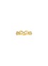 LC COLLECTION JEWELLERY Linked 18K Gold Diamond RIng — US 7