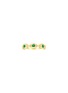 LC COLLECTION JEWELLERY 18K Gold Emerald Ring — US 7