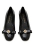 Detail View - Click To Enlarge - STUART WEITZMAN - Patent Leather Flat Ballerinas