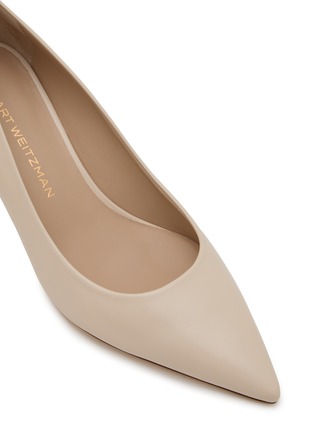 Detail View - Click To Enlarge - STUART WEITZMAN - Stuart Power 50 Smooth Leather Pumps