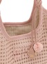 Detail View - Click To Enlarge - MIU MIU - Ivy Vertical Cotton Crochet Tote Bag