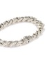 Detail View - Click To Enlarge - EMANUELE BICOCCHI - Sharp Chain Logo Sterling Silver Bracelet