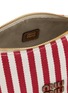 Detail View - Click To Enlarge - MIU MIU - Cotton Leather Pouch Bag