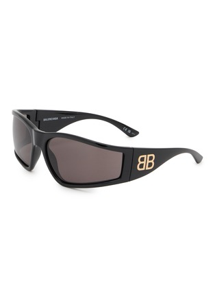 Main View - Click To Enlarge - BALENCIAGA - Sunset Acetate Rectangle Sunglasses