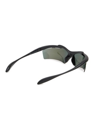 Figure View - Click To Enlarge - BALENCIAGA - Tubro Acetate Rectangle Sunglasses