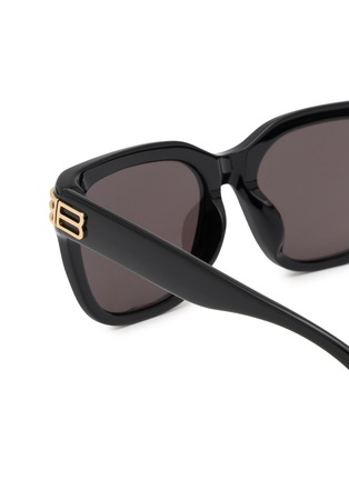 Detail View - Click To Enlarge - BALENCIAGA - Casino Recycled Acetate Round Sunglasses