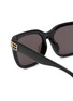 Detail View - Click To Enlarge - BALENCIAGA - Casino Recycled Acetate Round Sunglasses