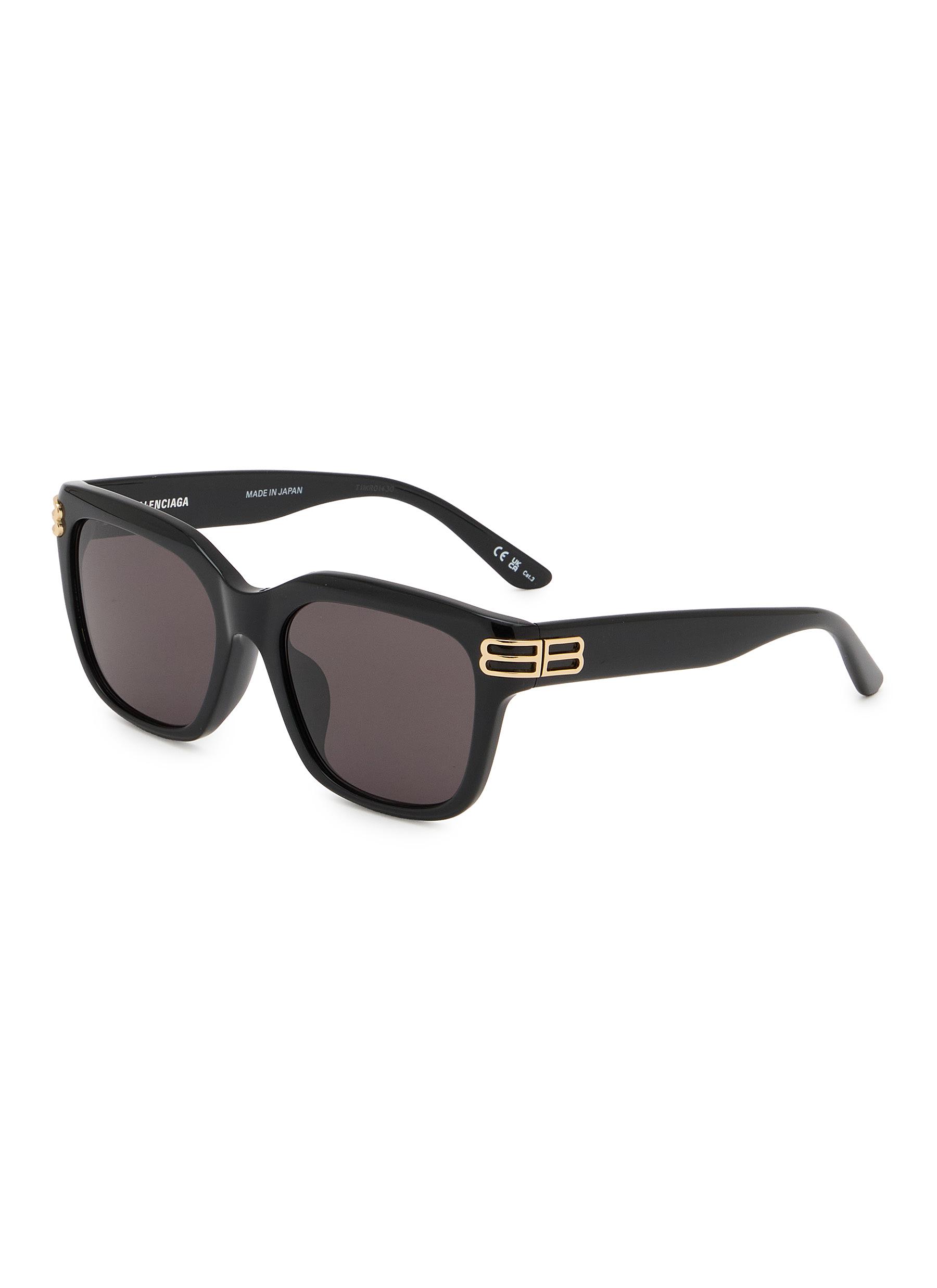 BALENCIAGA | Casino Recycled Acetate Round Sunglasses | Men | Lane