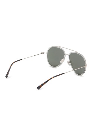 Figure View - Click To Enlarge - GUCCI - Metal Pilot Sunglasses