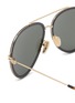 Detail View - Click To Enlarge - GUCCI - Metal Pilot Sunglasses