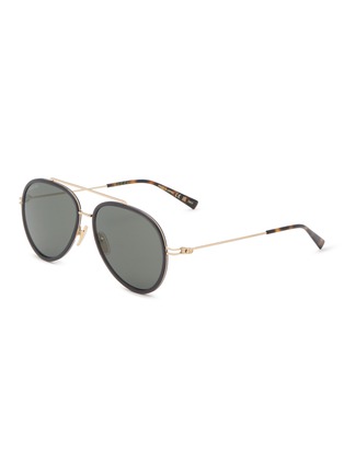 Main View - Click To Enlarge - GUCCI - Metal Pilot Sunglasses