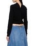 Back View - Click To Enlarge - ALEXANDERWANG - Continous Placket Knit Cardigan